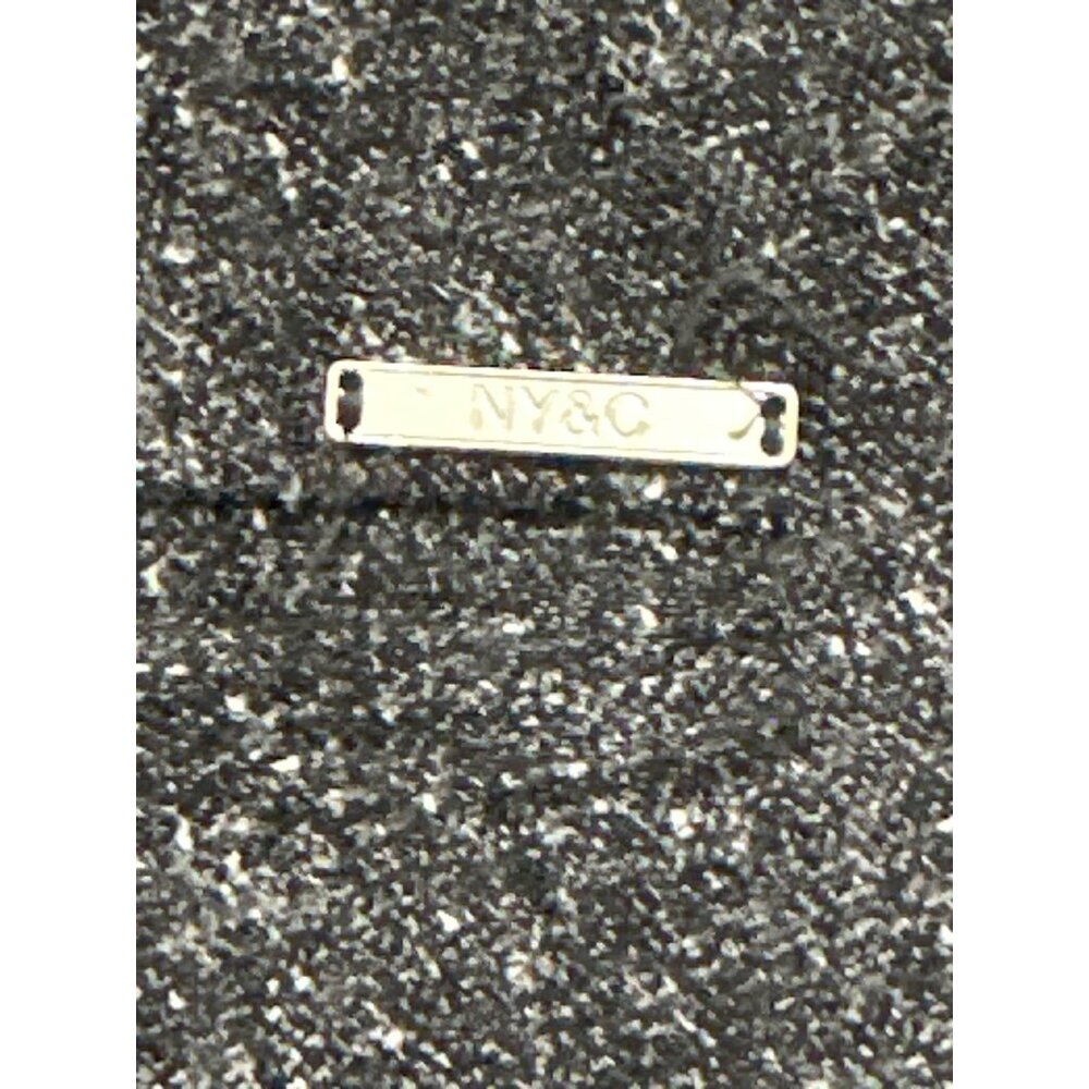 7th Avenue Suiting Collection 8P Dark Gray Tweed Pants Tailored Straight Leg - Picture 6 of 12